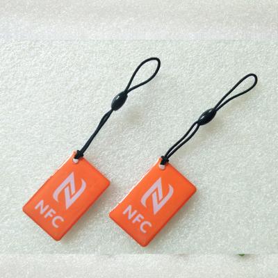 ISSO1443A 13.56MHz Mifare 1K RFID NFC Epoxy Card For Access Control