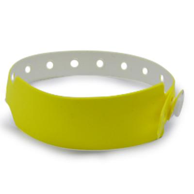 UHF Long Distance RFID Disposable Soft PVC Wristbands