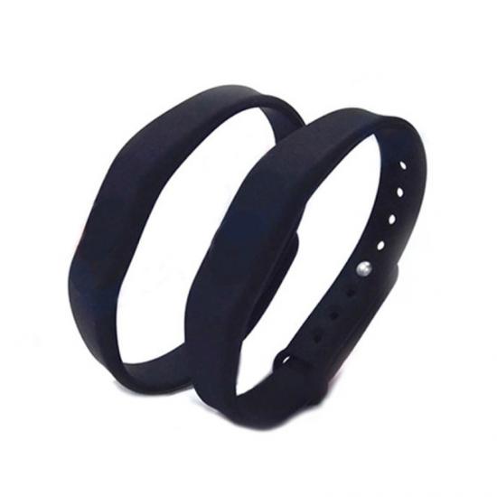 Waterproof Adjustable 13.56MHz Silicone RFID Bracelet