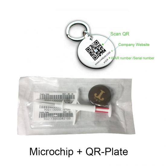 OEM 2.12x12MM RFID Animal ID Injectable Microchips With Syringe,2