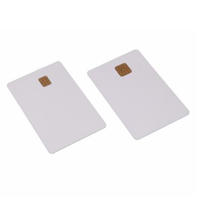 Inkjet Printing Blank 4442/4428 Chip Contact Smart Card