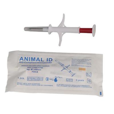 1.4x8MM Animal ID Tags With Transponder Syringe