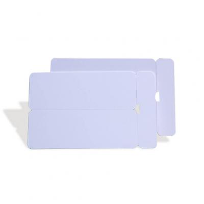 Blank CR80 30Mil 3-Up Key Tag PVC Cards Without Hole