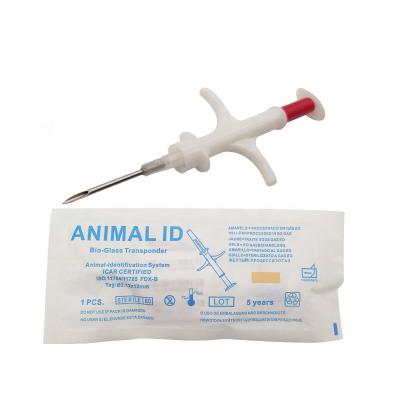 1.25 x 7 mm EM4305 RFID Glass Tube Tag with Injector | Small Animal ID