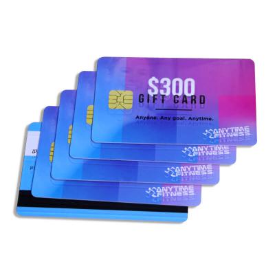 AT24C16 Contact IC Card, 16Kb I2C EEPROM Smart Card with Custom Printing