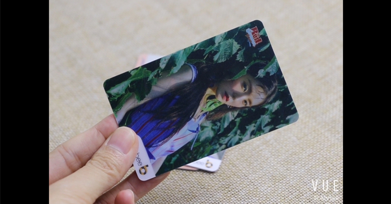 3D Flip Changing Effect Lenticular Membership Card