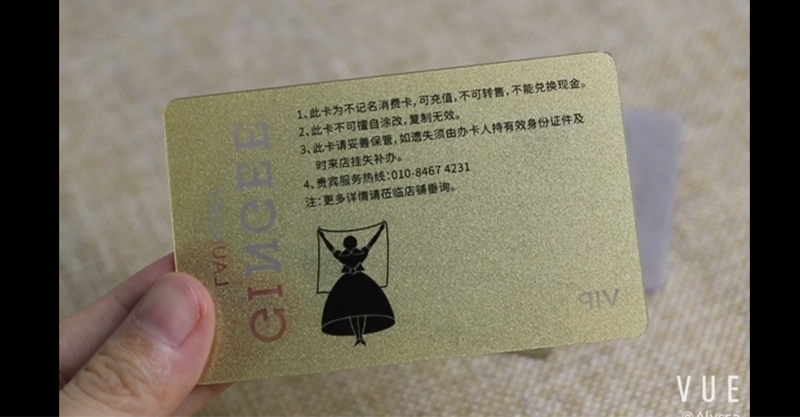 Custom PVC Translucent Business Cards 