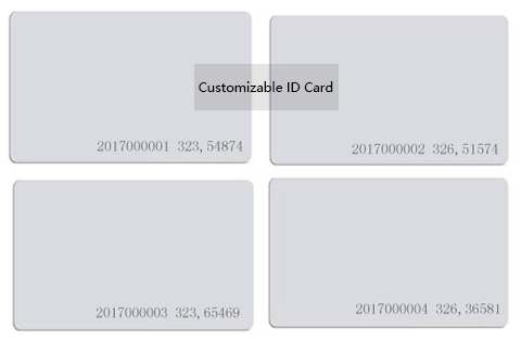 Serial ID card / Customizable ID Card