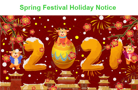 Spring Festival Holiday Notice