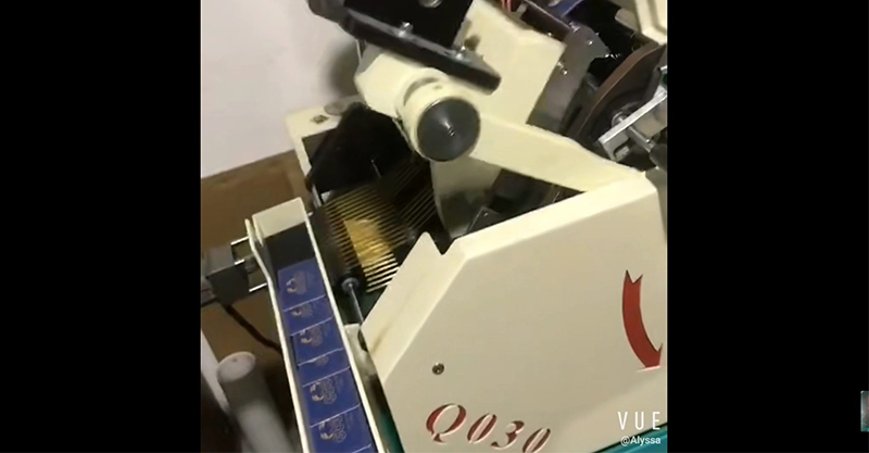 Full Automatic Hot Foil Stamping Process For RFID Smart Card 